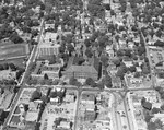 Aerial of Old Brockton High School by Stanley Bauman