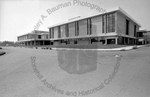 Exterior of Brockton High School by Stanley Bauman