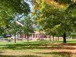 MacPhaidin Library in the Fall by Jennifer M. Macaulay