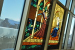 Stained Glass in the Library by Jennifer M. Macaulay